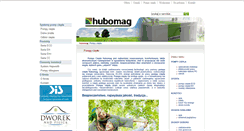 Desktop Screenshot of hubomag.com.pl