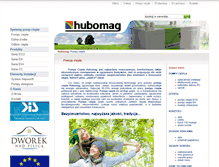 Tablet Screenshot of hubomag.com.pl